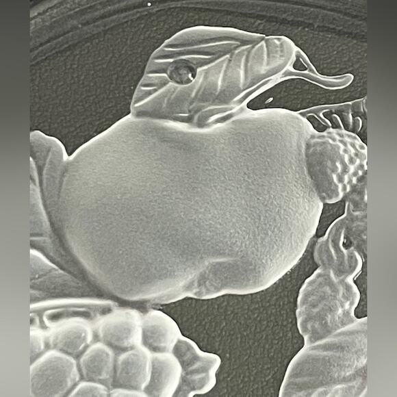 6 Vintage Val St Lambert Glass Coasters Brussels‎ Pattern Intaglio Belgium 3.5" - Picture 4 of 9